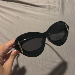 Black and Gold Sunglasses